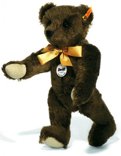 Retired Steiff Bears - CLASSIC 1909 TEDDY BEAR 35CM BROWN