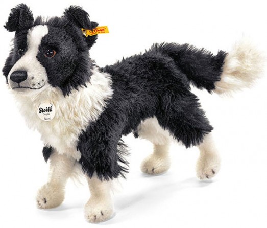 Retired Steiff Bears - BENNY BORDER COLLIE 35CM