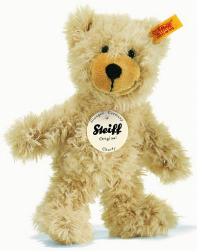 Retired Steiff Bears - CHARLY TEDDY BEAR BEIGE 16CM