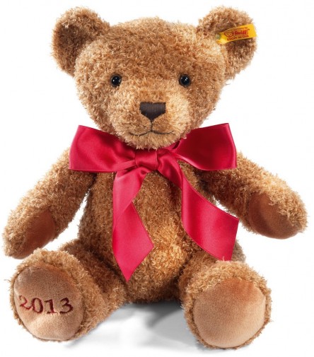 Retired Steiff Bears - COSY YEAR BEAR 2013 38CM