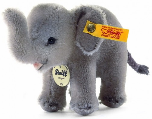 Retired Steiff Bears - ELI ELEPHANT 11CM