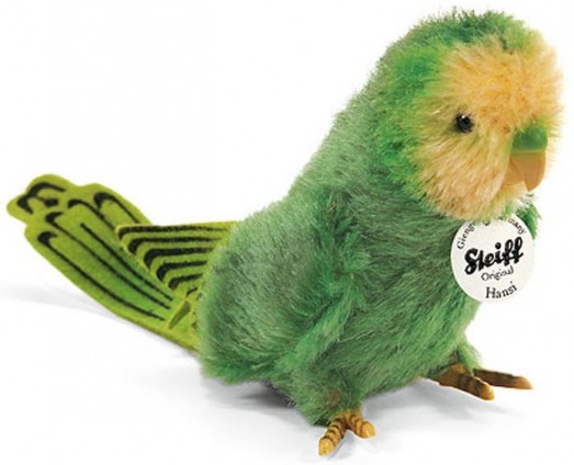 Retired Steiff Bears - HANSI PARAKEET 13CM