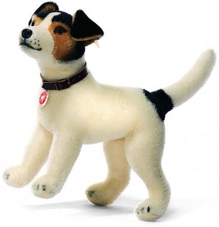 Retired Steiff Bears - HEXIE JACK RUSSELL TERRIER 33CM