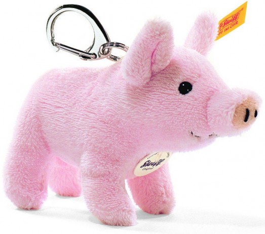 Retired Steiff Bears - KEYRING PIGLET 10CM