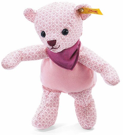 Retired Steiff Bears - LITTLE CIRCUS TEDDY BEAR PINK 20CM