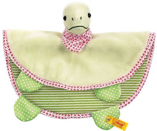 Retired Steiff Bears - LITTLE CIRCUS TURTLE COMFORTER