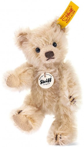 Retired Steiff Bears - MINI TEDDY BEAR BLOND 10CM