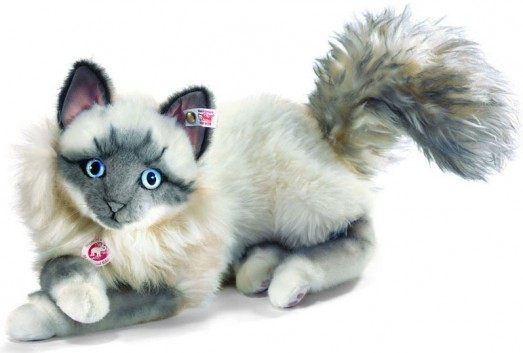 Retired Steiff Bears - MINKA SACRED BIRMAN CAT MASTERPIECE 40CM