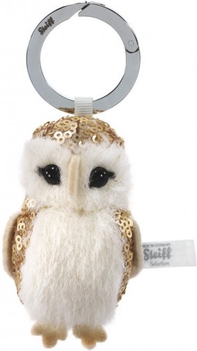 Retired Steiff Bears - SELECTION OWL KEYRING 7CM