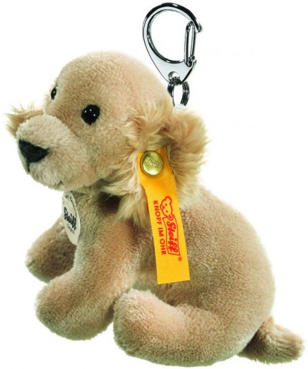 Retired Steiff Bears - KEYRING GOLDEN RETRIEVER 9CM