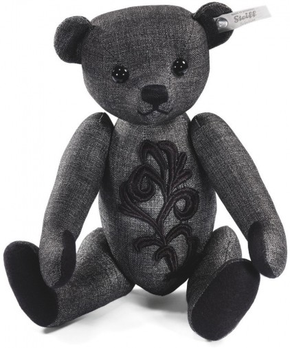 Retired Steiff Bears - SELECTION TEDDY BEAR GRAPHITE 32CM