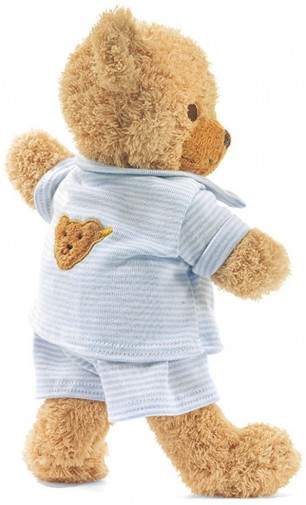 Retired Steiff Bears - SLEEP WELL BEAR BLUE 28CM