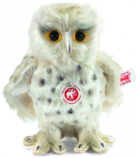 Retired Steiff Bears - WALLY SNOWY OWL 14CM