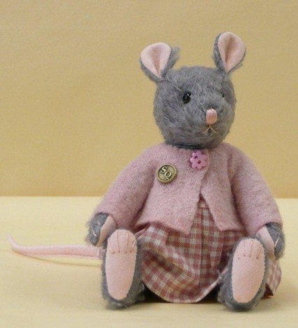 Retired Bears and Animals - GREY MOUSE 6"