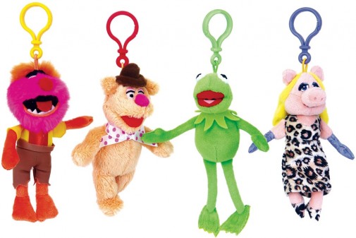 Retired Bears and Animals - THE MUPPETS KEYRINGS SET OF 4