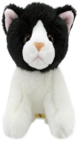 Retired Bears and Animals - CAT BLACK & WHITE MINI 14CM