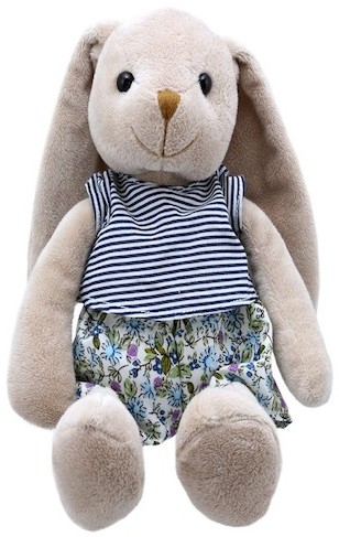 Retired Bears and Animals - MR RABBIT BLUE 34CM