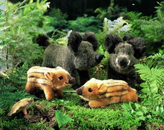 Retired Kosen Animals - WILD BOAR 33CM