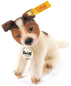 Retired Steiff Bears - HEXIE JACK RUSSELL 11CM