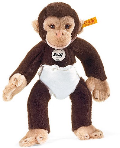 Retired Steiff Bears - KOKO BABY CHIMPANZEE 28CM