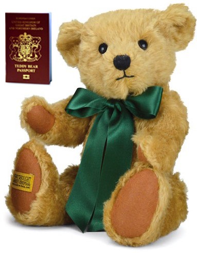 Mohair Teddies - MERRYTHOUGHT SHREWSBURY 12"