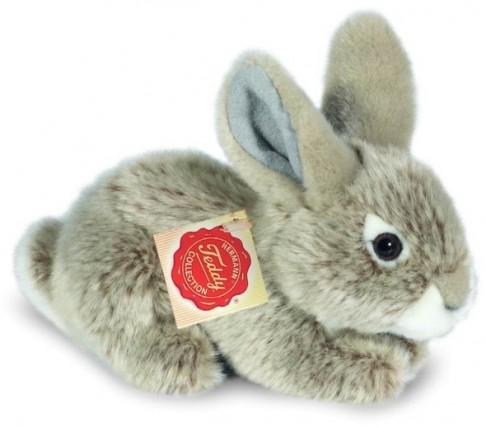 Retired Bears and Animals - RABBIT SITTING GREY 19CM