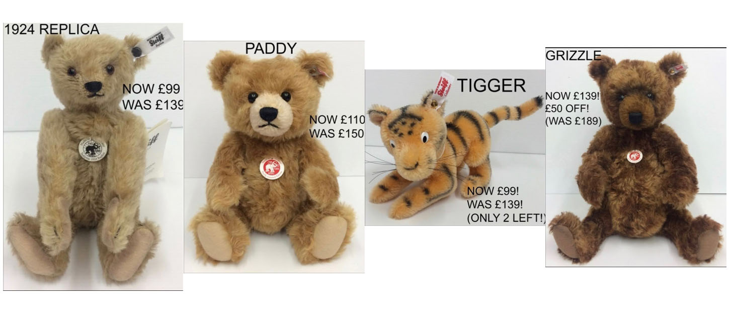 steiff paddy teddy bear